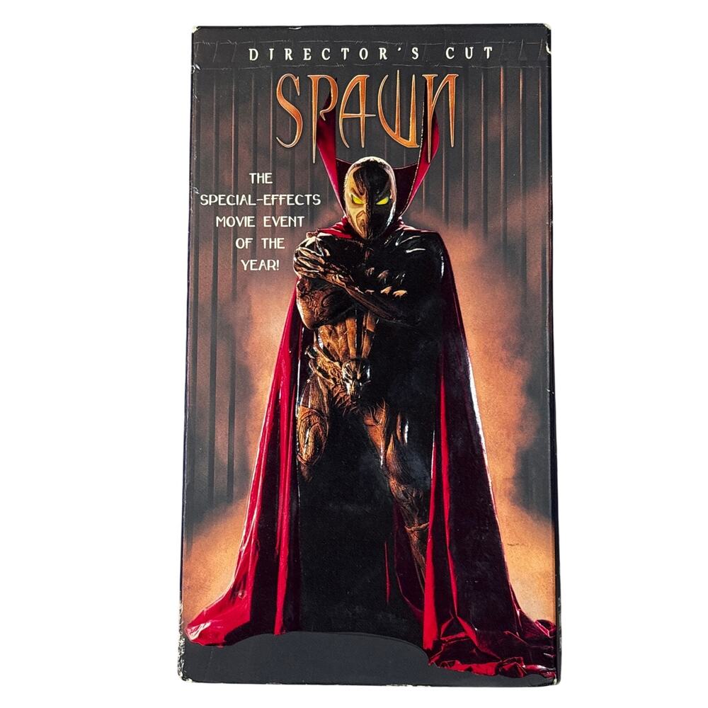 Vtg Spawn Directors Cut VHS 1997 cult classic comic movie dark anti hero film